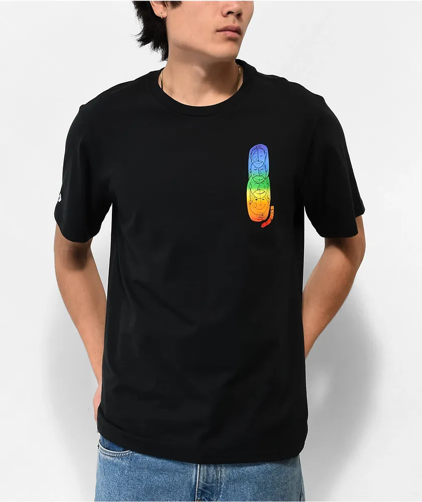 Converse Pride Deconstructed Black T-Shirt