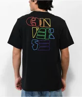 Converse Pride Deconstructed Black T-Shirt