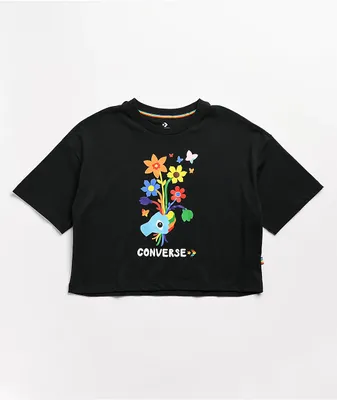 Converse Pride Oversized Crop T-Shirt
