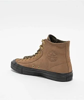 Converse Roman Gonzalez Chuck Taylor All Star Pro Hi Mushroom Forage & Black Suede Skate Shoes