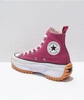 Converse Run Star Hike Midnight Hibiscus High Top Shoes