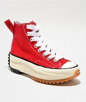 Converse Run Star Hike Sketch Red & Black High Top Shoes