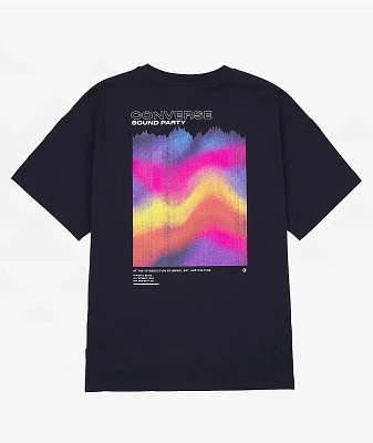 Converse Soundwaves Black T-Shirt