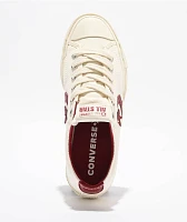 Converse Star Player 76 Egret & Park Red Shoes