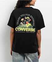 Converse Thanks For Growing Black T-Shirt