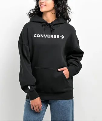 Converse Wordmark Black Hoodie