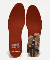 Converse x Naruto Chuck Taylor All Star Gaara Ritual Red & Natural Ivory High Top Shoes