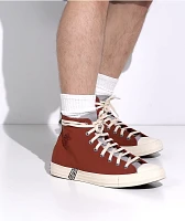 Converse x Naruto Chuck Taylor All Star Gaara Ritual Red & Natural Ivory High Top Shoes