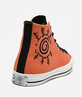 Converse x Naruto Chuck Taylor All Star Pale Magma & Black High Top Shoes