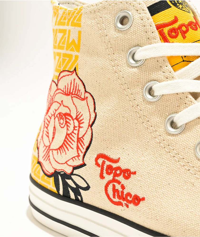 Converse x Topo Chico Chuck Taylor All Star Natural High Top Shoes