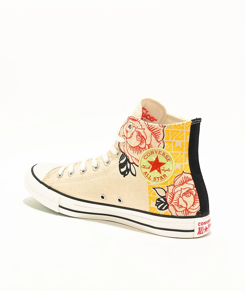 Converse x Topo Chico Chuck Taylor All Star Natural High Top Shoes