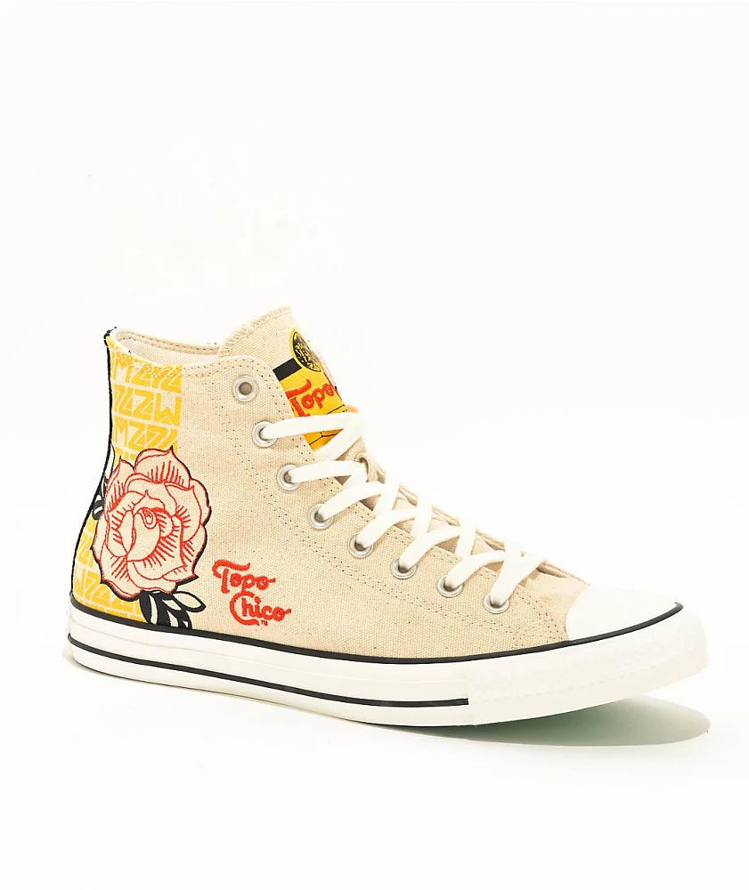 Converse x Topo Chico Chuck Taylor All Star Natural High Top Shoes