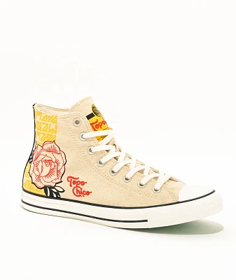 Converse x Topo Chico Chuck Taylor All Star Natural High Top Shoes