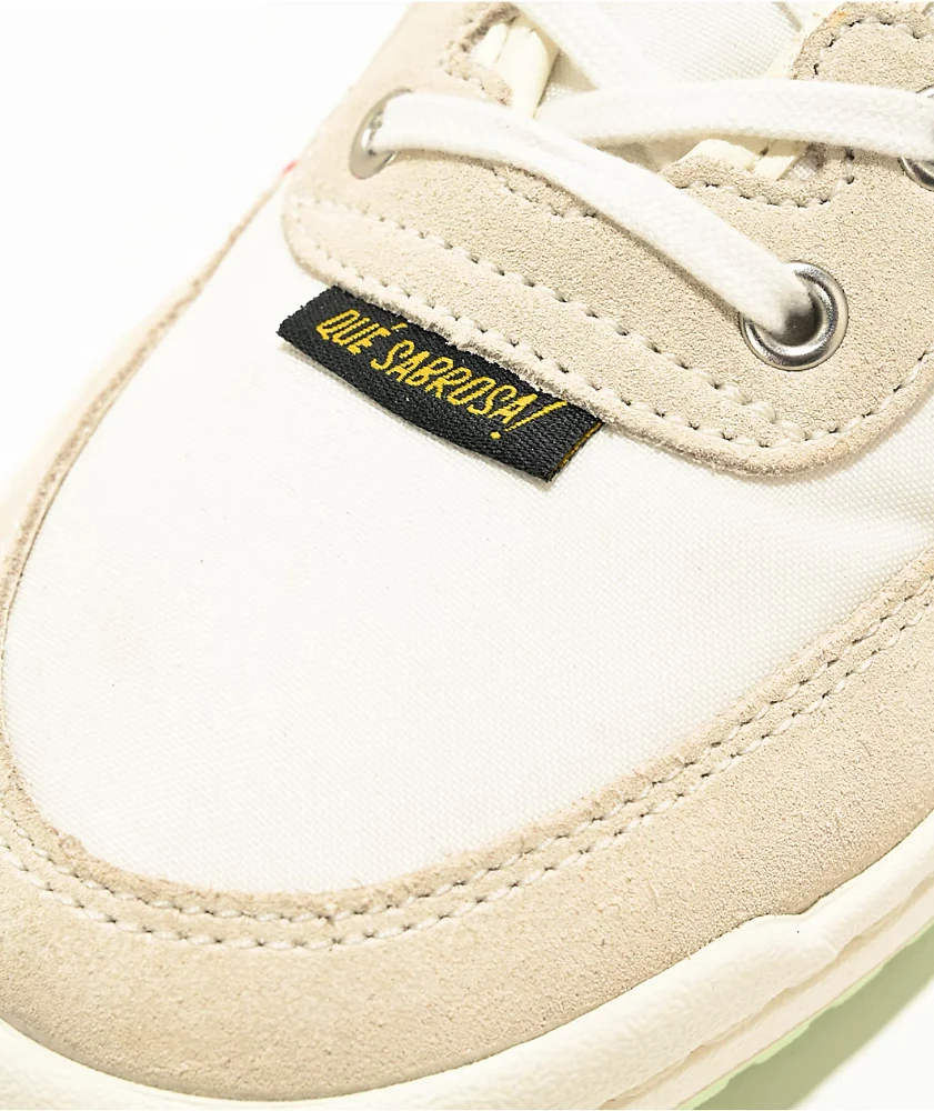 Converse x Topo Chico Fastbreak Pro Vintage White Skate Shoes