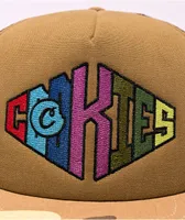 Cookies Across The Board Tan Camo Trucker Hat