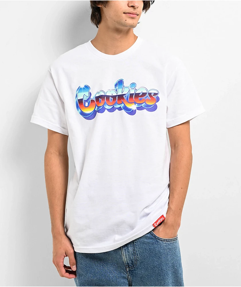 Cookies Airbrush V2 White T-Shirt