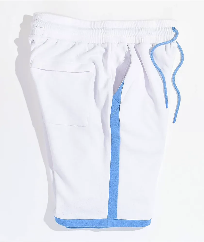 Cookies All City White & Blue Sweat Shorts
