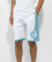 Cookies All City White & Blue Sweat Shorts