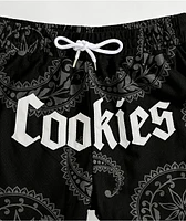 Cookies Amalfi Black Paisley Shorts