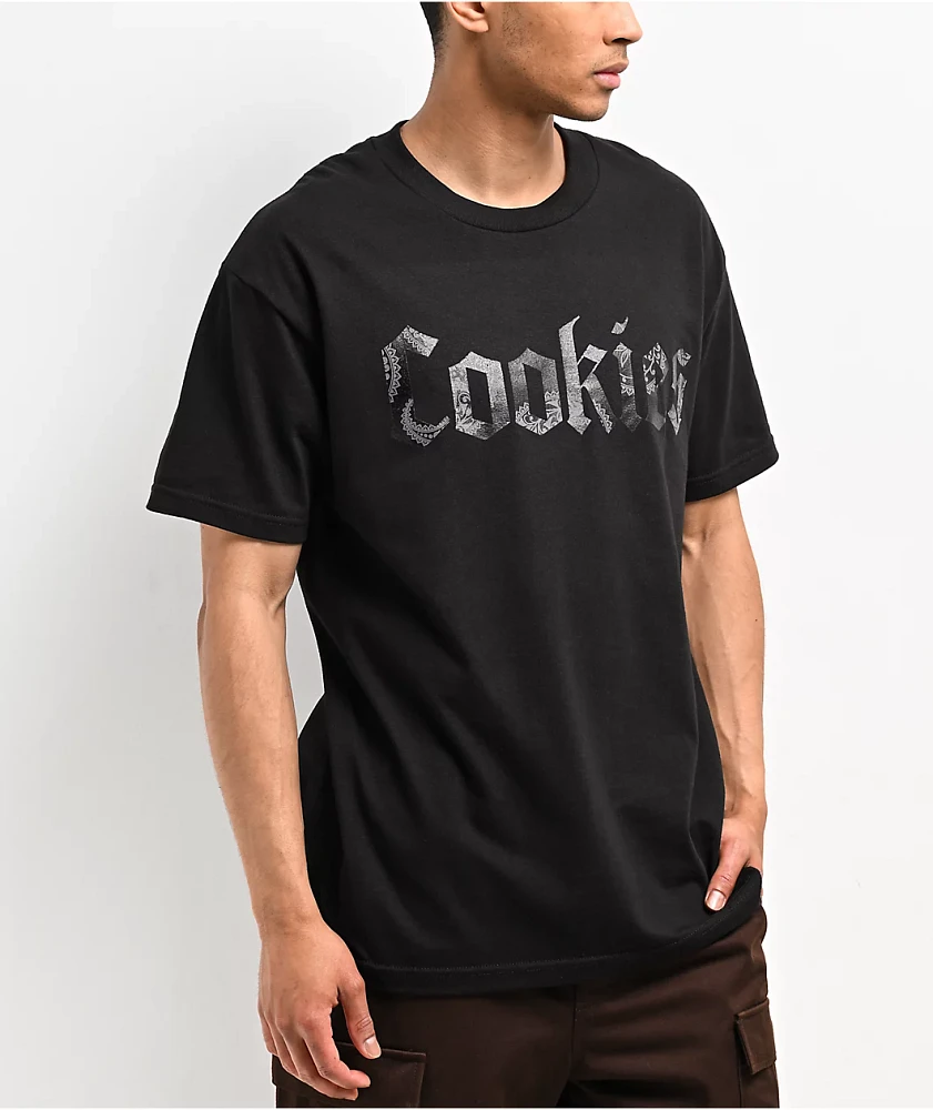 Cookies Amalfi Black Paisley T-Shirt