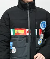 Cookies Award Tour Black Puffer Jacket