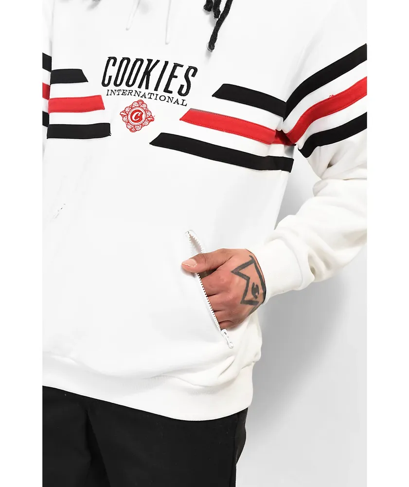 Cookies Azul White Hoodie