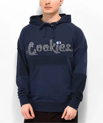 Cookies Back To Back Navy Blue Hoodie