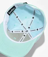 Cookies Back To Back Turquoise Snapback Hat