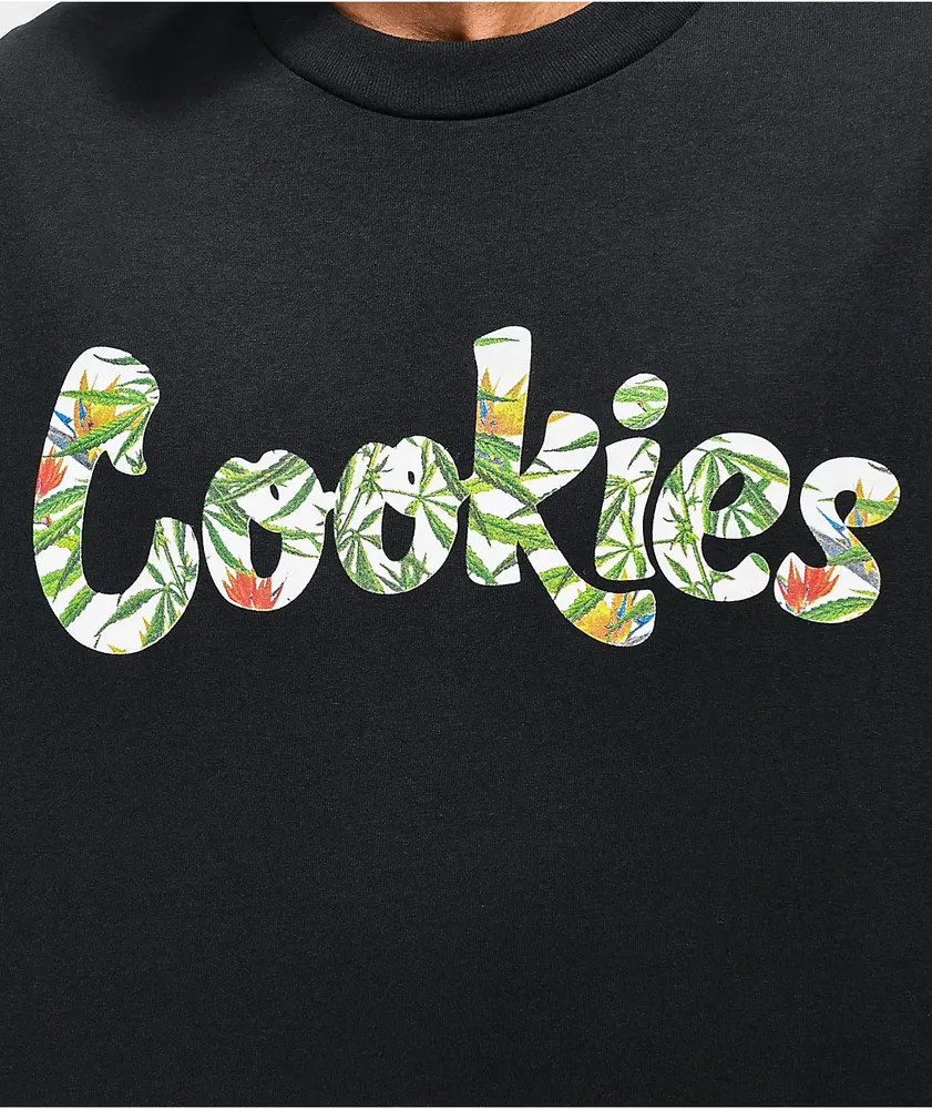 Cookies Birds Of Paradise Black T-Shirt