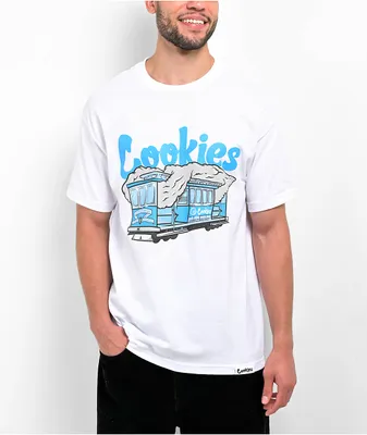 Cookies Cable Car White T-Shirt