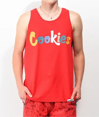 Cookies Chateau Red Tank Top