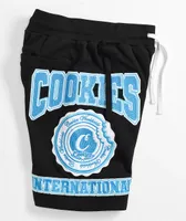 Cookies Double Up Black Sweat Shorts