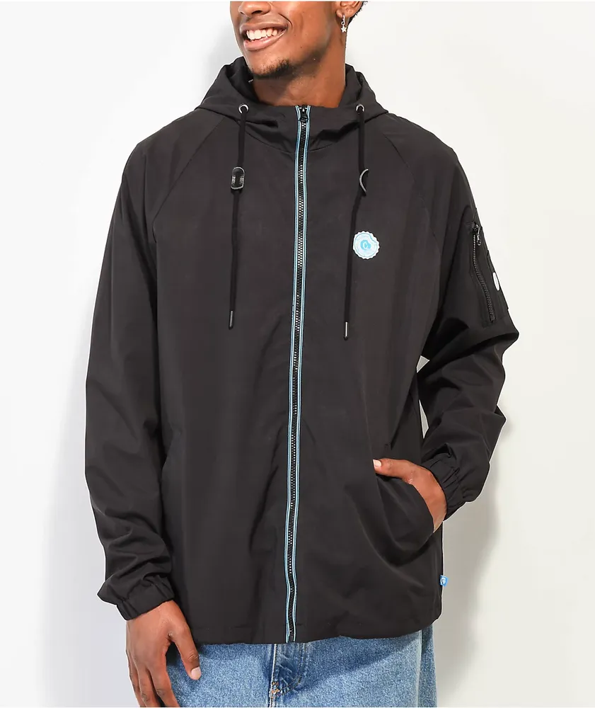 Cookies Double Up Black Windbreaker Jacket