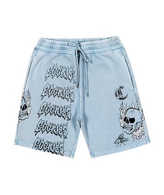 Cookies Heaven Can Wait Light Blue Sweat Shorts