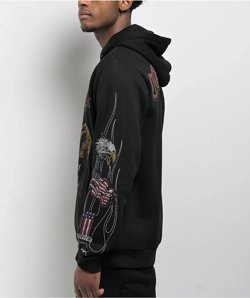 Cookies Highway Black Zip Hoodie