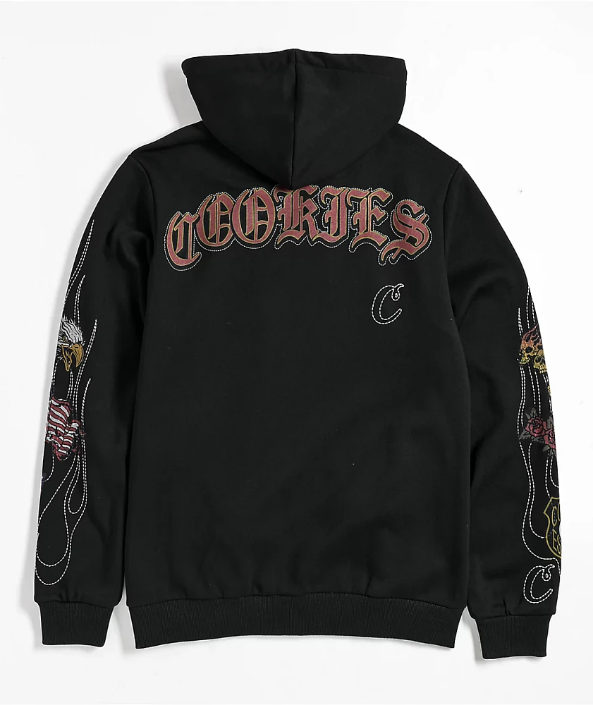 Cookies Highway Black Zip Hoodie