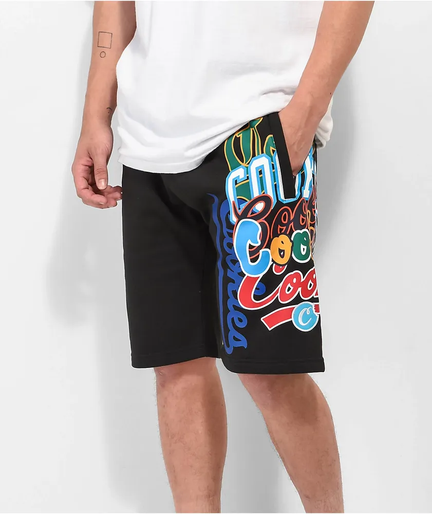 Cookies Infamous Black Sweat Shorts