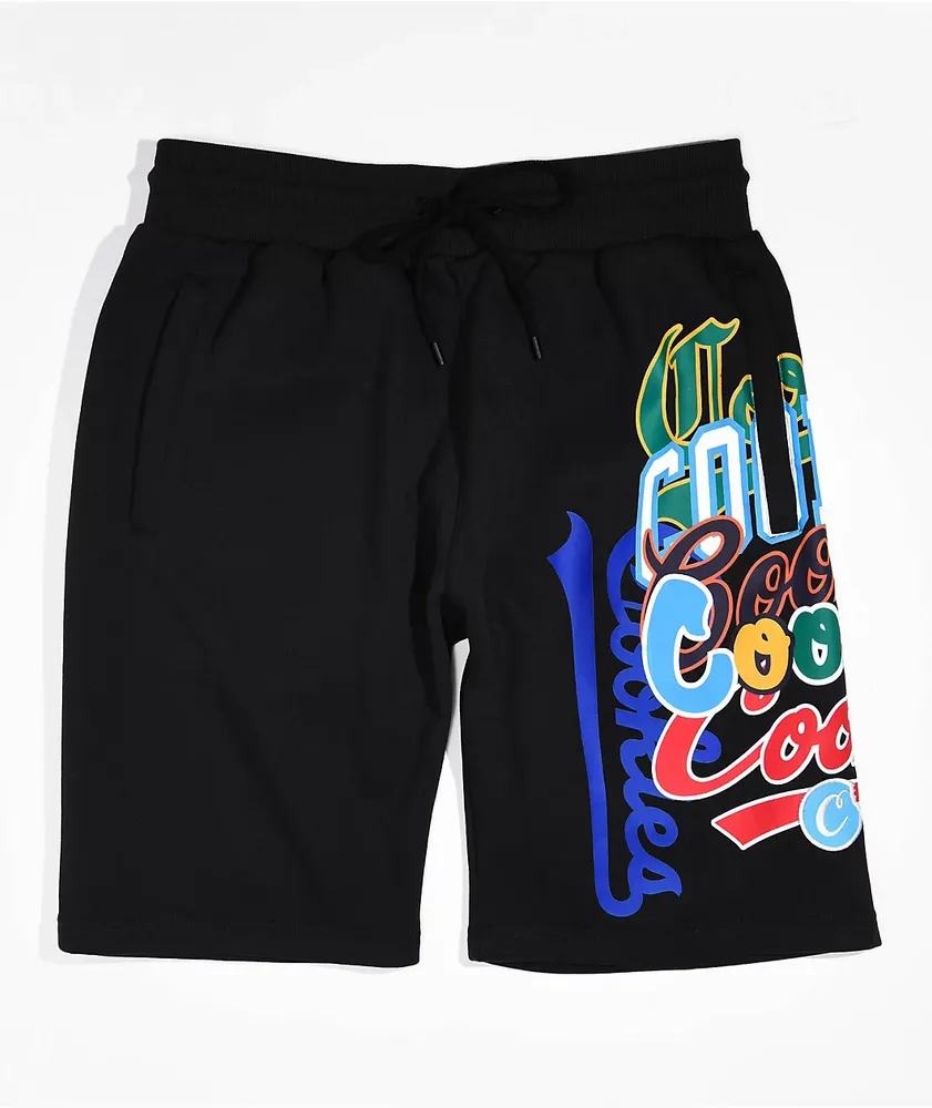 Cookies Infamous Black Sweat Shorts