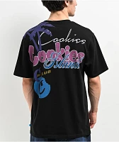 Cookies Island Beach Club Black T-Shirt