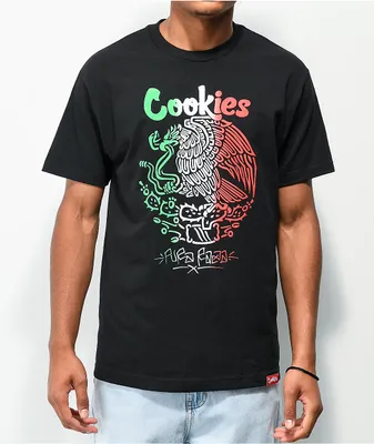 Cookies La Raza Black T-Shirt