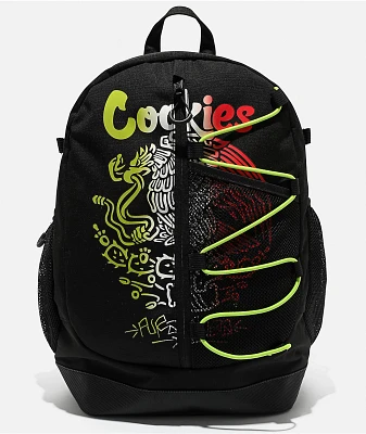 Cookies La Raza Bungee Smell Proof Black Backpack