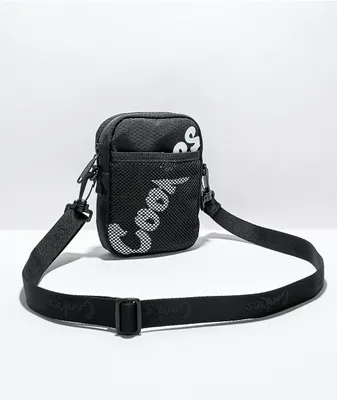 Cookies Layers Smell Proof Black Crossbody Bag