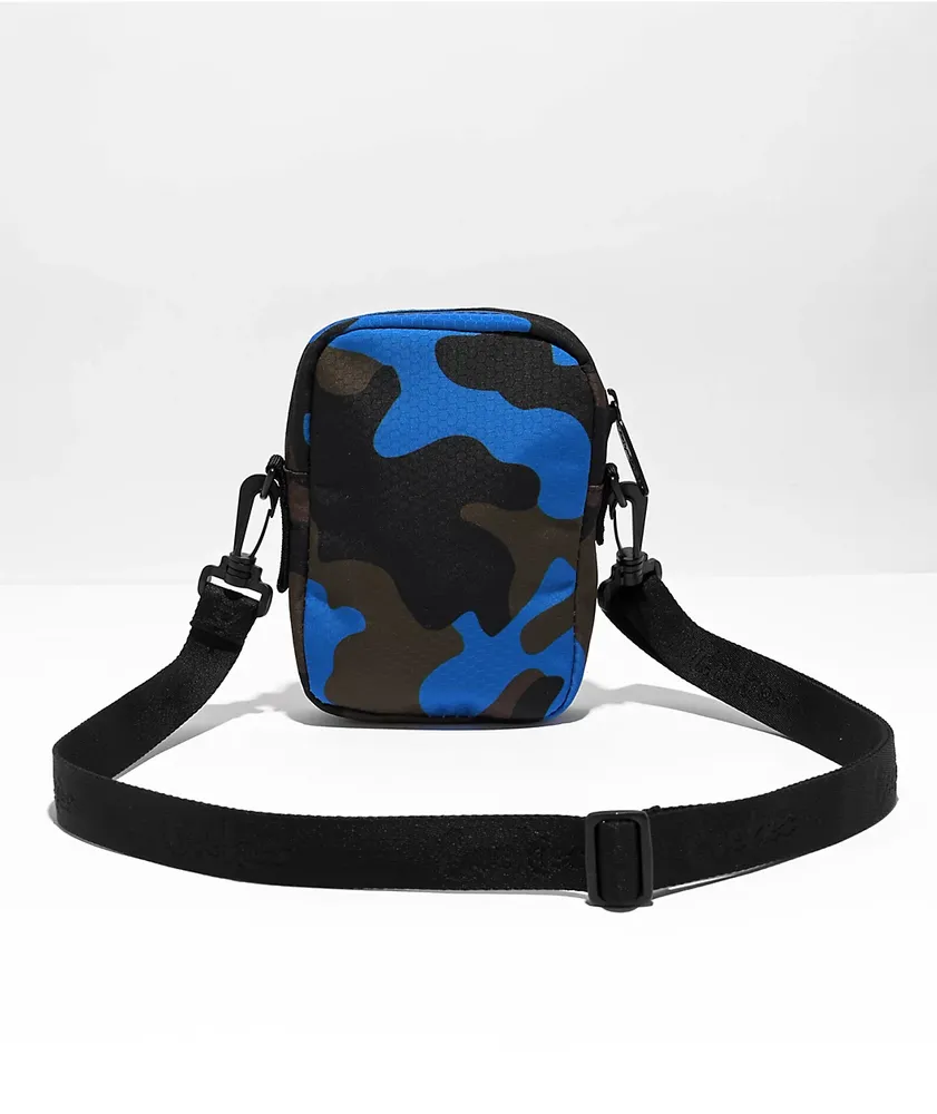 Cookies Layers Smell Proof Navy Camo Crossbody Bag