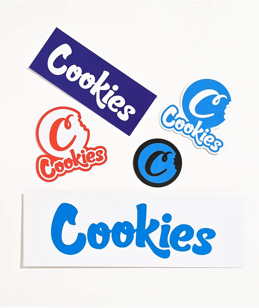 Cookies Logo Assorted Sticker Pack