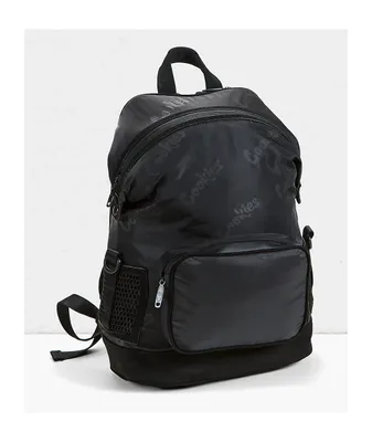 Cookies Logo Smell Proof Black Satin Backpack 