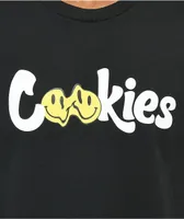 Cookies Melted Smile Black T-Shirt