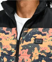 Cookies Mendocino Black & Orange Camo Vest