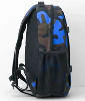 Cookies Non-Standard Nylon Ripstop Blue Camo Backpack