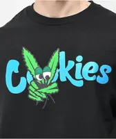 Cookies Nuggn By Peace Black T-Shirt