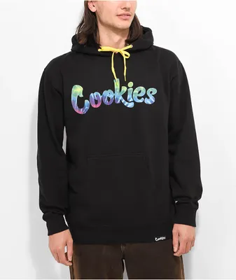 Cookies OG Mint Black Tie Dye Hoodie